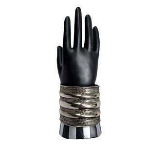 Chicos Silver Tone Sonoma Cuff Bracelet NWT